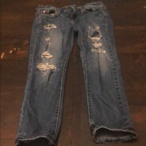 Slouchy American eagle jeans